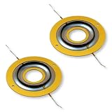 Lezalic ダイヤフラム 2個 JBL 8Ω D16R2405 2404 2404H 2404H-1 2405 2405H 076 2405J 互換品 (2個セット)