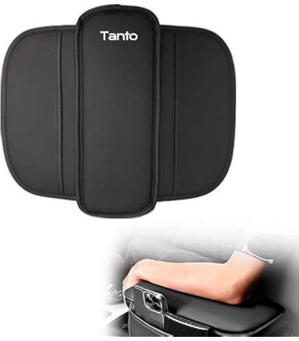 ダイハツ　タント　LA600S アームレスト　黒色レザーカバー Amazon.co.jp: アームレストカバー と互換性のある タントLA600S 対応