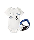 [ドルチェアンドガッバーナ] Dolce & Gabbana Kids ボーイズ Bulldog One-Piece (Infant) ワンピース White 12-18 Months [並行輸入品]