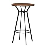 CtoC JAPAN Select 丸テーブル ブラウン 幅60cm×奥行60cm×高さ103cm