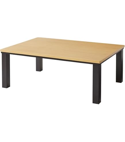 Amazon.co.jp : SEMI-HG リビングこたつ フラットヒーター 長方形 幅