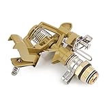 【ノーブランド品】ガーデニング　散水　灌漑用　亜鉛合金製　インパクト　スプリンクラー　スプレーヘッド