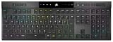 CORSAIR Bluetooth K100 AIR Ultra-Thin ワイヤレスゲーミングキーボード 薄型メカニカルキーボード かな印字 ブラック CHERRY MX軸 CH-913A01U-JP