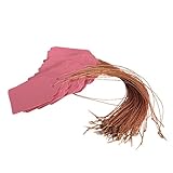 Demiawaking 園芸用タグ 吊ラベル カラー 植物ラベル フラワーラベル ガーデニングラベル 100枚入 ピンク(5×7cm)