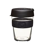 KeepCup 12-Ounce Brew Glass Reusable Coffee Cup, Medium, Metal by KeepCup