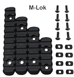 [ZEPOR] MOE対応 20mmレールパネル4種セット マルイ M4 ポリマーレプリカ L2/L3/L4/L5タイプ 【MP02012-BK】
