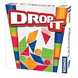 Drop It – Kosmos Gamesの楽しい家族戦略&器用さゲーム 両親が選ぶシルバーアワード受賞 個別またはチームでプレイ 対象年齢8歳以上、子供、大人、家族向けゲームナイト。