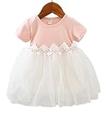YY-Natuhi ベビー服 子供服 女の子 ワンピース 半袖 カジュアル 女児 かわいい ドレス キッズ スカート 入園式 卒園式 赤ちゃん 七五三 出産祝い ベビースーツ 綿 春夏 レース ふわふ