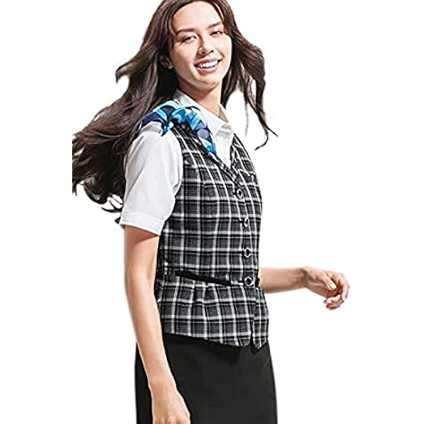 Amazon | [ボンマックス] 事務服 制服 ユニフォーム ベスト BCV1701