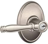 Schlage f51-bir-wkf Birmingham Single円柱KeyedエントリドアレバーSet with D、 F51ABIR619WKF
