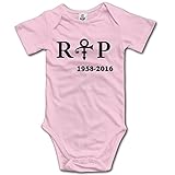 赤ちゃん&ベビー服 アメリカ音楽 R&B ロック風 ヒップホップ 半袖ロンパース 夏 女の子 男の子 18 Months ピンク