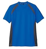 CO-COS コーコス 吸汗速乾半袖Tシャツ AS-627 6 ブルー 5L