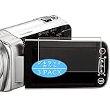 3枚 VacFun ブルーライトカット フィルム ， パナソニック Panasonic HDC-TM35 向けの ブルーライトカットフィルム 保護フィルム 液晶保護フィルム（非 ガラスフィルム 強化ガラス ガラス ケース カバー