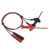 Fenteer P1511B　2mm　バナナ　プラグ　メス　テスト　クリップ　プローブ　テスト　リード　PA銅シリコン