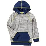 クレイジーエイト Crazy 8/ カラーブロックフード モール グレー トップス長袖Tシャツ XL【並行輸入】