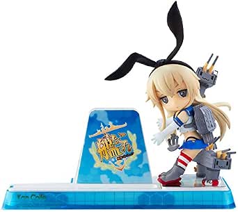 スマホスタンド美少女キャラクターコレクション No.04 艦隊これくしょん -艦これ- 島風 約115mm PVC製 塗装済み完成品フィギュア