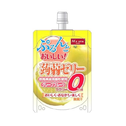 M’s one ぷるんとおいしい！ 蒟蒻ゼリー グレープフルーツ
