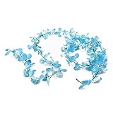 KLUMA　シルク造花　観葉植物　人工壁掛け　人工藤　家庭やパーティ飾り　飾り　壁面インテリア　結婚　披露宴