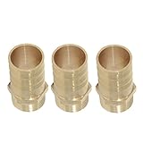 Homyl 継手コネクタ　パイプ継手カプラコネクタ　真鍮ホースコネクタ　2タイプ選べる - 25mm