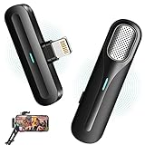 【超特価・在庫一掃】 ALITOR ワイヤレスマイク iphone 対応 専用 マイク クロホン プラグ＆プレイ APP不要 外付け マイク ステレオミニ クリップマイク 充電式 録音 会議 無線 超軽量 音遅延なし