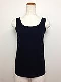 〔ＫＡＺＵ　ＳＴＹＬＥ〕 授乳タンクトップ　出産後用授乳服　天竺　日本製フリーブラック