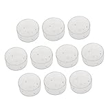 Perfk 約20個　高品質　魅力的　プラスチック製　ワックス　容器　金型カップ　キャンドル　ティーライトカップ　　セット