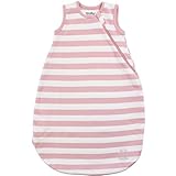 Woolino(ウーリノ) オーガニックコットン100％ 夏用スリーピングバッグ (18-36か月, ブラッシュ)