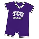 幼児NCAA TCU Horned Frogs Runback Onesie (チームカラー)