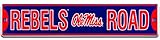 Ole Miss Rebels Roadメタルストリートサイン