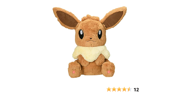 Amazon Co Jp ポケモンセンターオリジナル おっきいふわふわぬいぐるみ イーブイ おもちゃ
