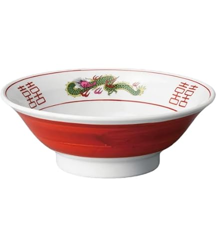Amazon.co.jp: 赤巻三ツ竜切立6.8丼 [ 直径21.5 x 高さ7.5cm