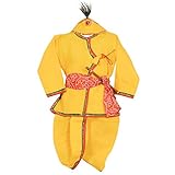 ahhaaaa DRESS ユニセックス・ベビー カラー: イエロー