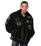 [アヴィレックス] フリース レトロボア トップガン RETRO BOA B-3 TOPGUN 6112177 メンズ L 009 BLACK