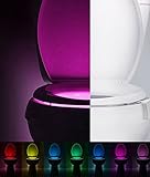 トイレ用ライト PYRUS LED人感センサー付き ナイトライト 7色変化 ホーム トイレ バスルーム