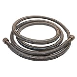 LASCO 10 – 0958編組ステンレススチールIcemaker供給ラインwith 1 / 4インチ圧縮