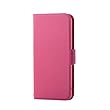 エレコム iPod Touch ケース 手帳型 レザー ウルトラスリム サイドマグネットピンク AVA-T17PLFUPN