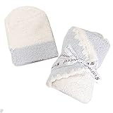 (カシウエア)kashwere ベビーブランケット Baby Blanket-Rugby Center Stripe Blue Creme [並行輸入品]