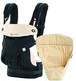 Ergobaby baby carrier collection 360 -bundle of joy- (3.2 - 15 kg), Black/Camel [並行輸入品]