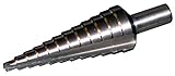 Cle-Line 1874 Multi Stepped Drill, High Speed Steel, Bright Finish, Reduced Shank, 118° Split Point,