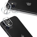 用 iPhone 11 / iPhone 12 mini カメラフィルム ケース 2枚 【2枚セット 日本旭硝子製】 用 アイフォン11 / アイフォン12ミニス カメラ保護フィルム カバー 用 いphone 11 レンズ保護フィルム ケース 硬度9H 全面保護 耐衝撃 飛散防止 黒縁取り 露出オーバー防止 防塵 自動吸着 気泡ゼロ 貼り付け簡単