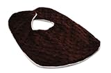 Caught Ya Lookin' Reversible Baby Bib, Brown/Cream by Caught Ya Lookin'