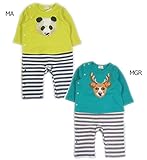 キッズズー Kid's Zoo 接結サガラSTカバーオール 80cm MGR