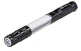 TONE(トネ) LEDワークライト マグネットキャッチ付ライト 白色18灯+赤色9灯+先端3灯 ブラック LT16MGCB