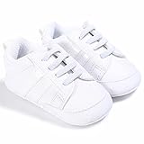 ベビー幼児の最初の歩行者ソフトアンチスリップPUレザーモカシン (12cm, 3)