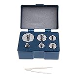 Baosity 精密天秤テスト用 校正分銅セット 力学実験 化学実験 数学 実験装置 100g＆50g＆2x20g＆10g＆5g ピンセット付き