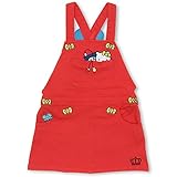 ベビードール サンリオ リボンジャンパースカート 子供服 100cm レッド