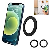 [2枚入り] iPhone 13/12 Mag safe対応 マグネット ステッカー スタンド キッチン/玄関/浴室/洗面所/オフィス/車に適用 壁掛けホルダー リング 磁気吸着 固定 iPhone 13/12 Pro/Pro Max/miniと互換性 Mag-safe マグネット ステッカー 壁 (Mag-safe magnet sticker car/wall mount)