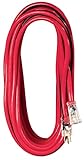 Voltec 05-00117 12/3 SJTW Outdoor Extension Cord with Lighted Ends, 100-Foot, Red with Black Stripe 