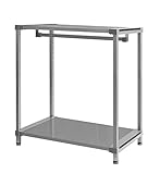 軽量アルミ製 ワードローブ ロータイプ 高さ105cm 幅バリエーション 55～150cm (90cm)