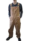 (ディッキーズ) Dickies DB100 Sanded Duck Bib  オーバーオール 　ブラウン　ウォッシュタイプ (30インチ) [並行輸入品]